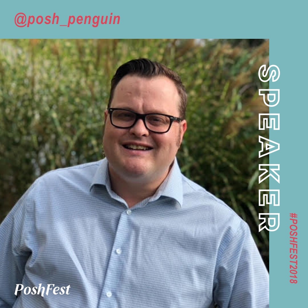 I will be speaking at #poshfest2018